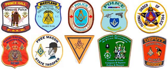 Masonic Police Patch